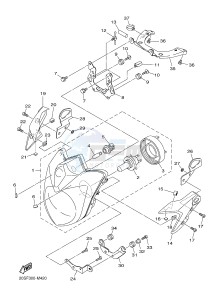 XJ6N 600 XJ6-N (NAKED) (20SL 20SM) drawing HEADLIGHT