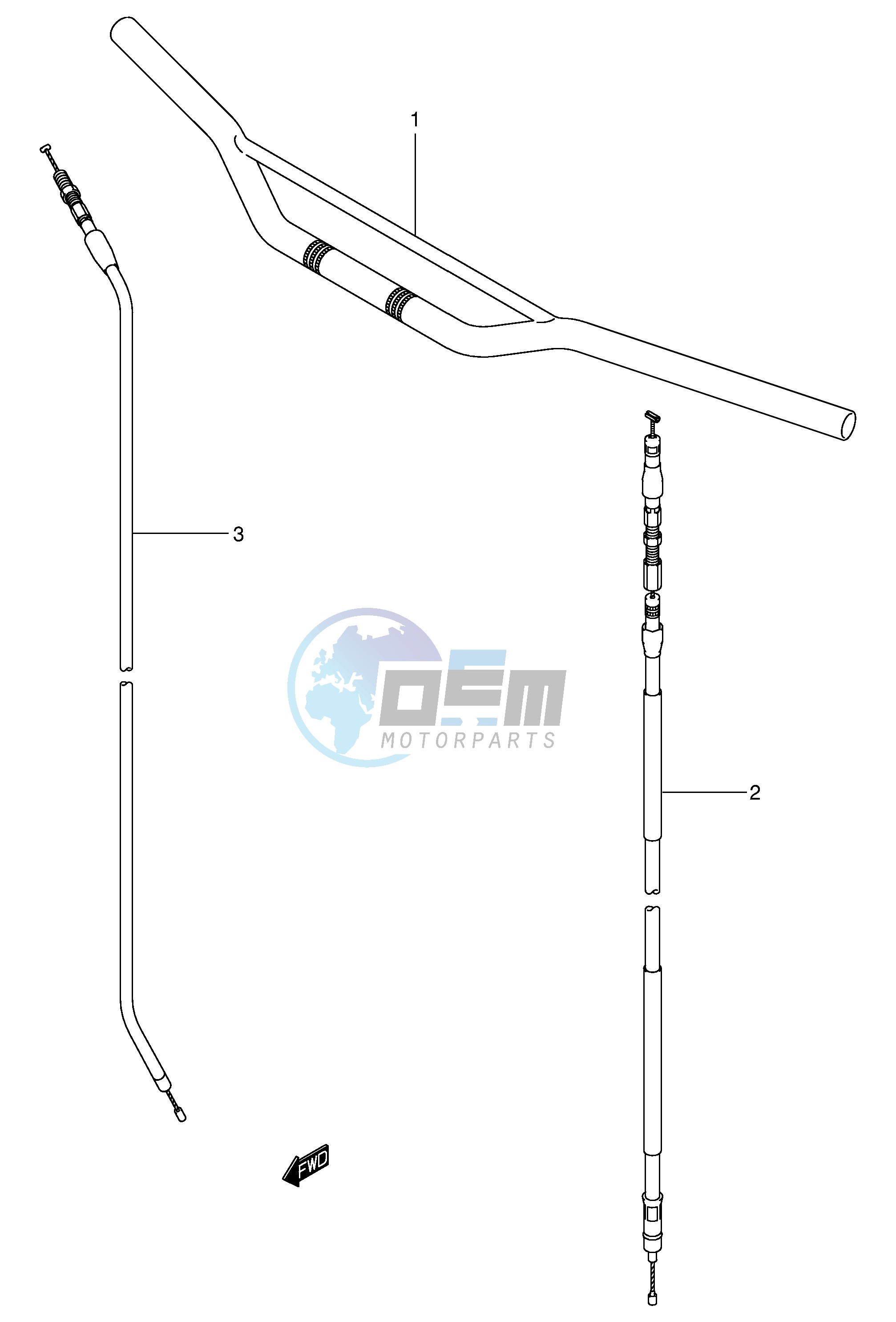 HANDLEBAR (MODEL K1 K2 K3 K4)