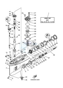 150AETX drawing PROPELLER-HOUSING-AND-TRANSMISSION-1