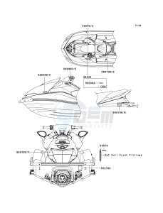 JT 1500 F [ULTRA 260LX] (F9F) F9F drawing LABELS