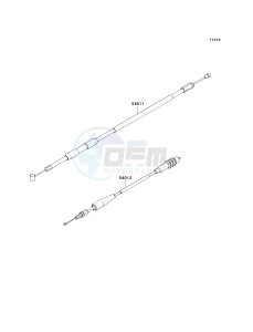 KX 250 R [KX250] (R1) R1 drawing CABLES