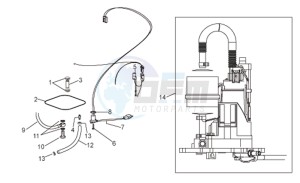 RSV 1000 Tuono drawing Fuel pump