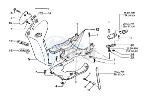 Liberty 125 drawing Front Shield