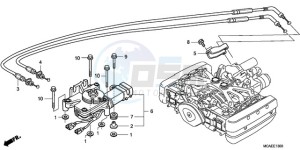 GL18009 France - (F / AB CMF NAV) drawing REVERSE SHIFT ACTUATOR