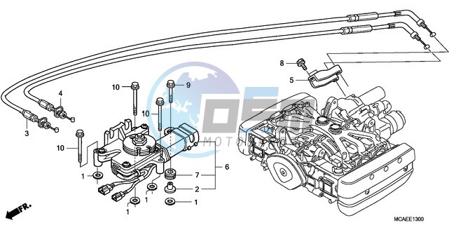 REVERSE SHIFT ACTUATOR