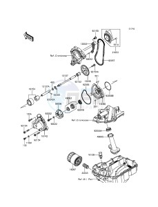 NINJA ZX-10R ABS ZX1000KFF FR XX (EU ME A(FRICA) drawing Oil Pump