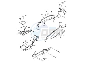 XC VERSITY 300 drawing REAR  BODY