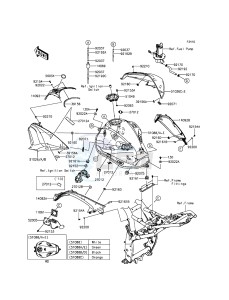 Z800 ZR800AEF FR GB XX (EU ME A(FRICA) drawing Fuel Tank