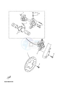 YN50FT NEO'S 4 (2ACL) drawing FRONT BRAKE