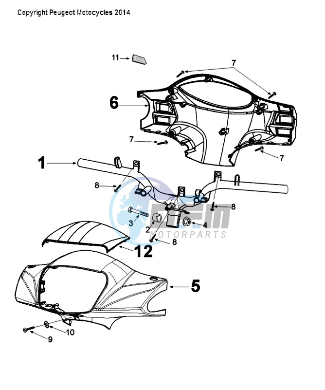 HANDLEBAR ROD