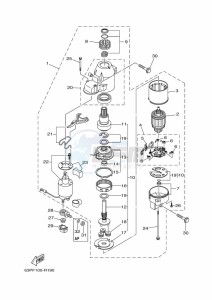 F150DETL drawing STARTER-MOTOR