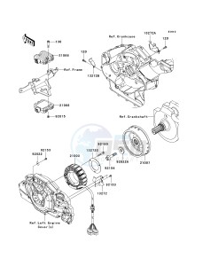 VN 1700 A [VULCAN 1700 VOYAGER] (9FA) A9FA drawing GENERATOR