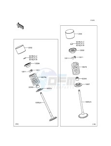 NINJA H2R ZX1000PGF EU drawing Valve(s)