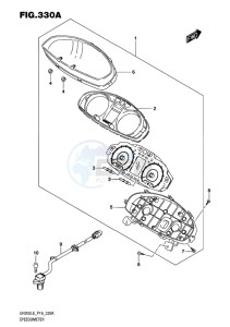 UH200 BURGMAN EU drawing SPEEDOMETER