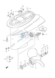 DF 25 drawing Gear Case