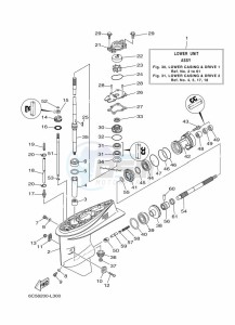 F40HETL drawing LOWER-CASING-x-DRIVE-1