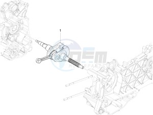 LXV 150 4T 3V E3 (APAC) (CN, RI, VT) drawing Crankshaft