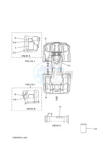 YFM350FWA YFM35FGD GRIZZLY 350 4WD (1NS8 1NS9) drawing EMBLEM & LABEL 1