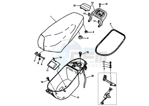 BW'S NEXT GENERATION 50 drawing SEAT