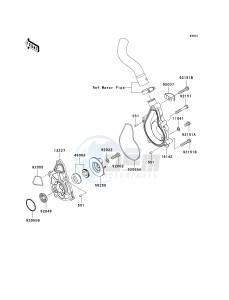 KLE 650 A [VERSYS EUROPEAN] (A7F-A8F) A7F drawing WATER PUMP