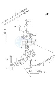 DF 200 drawing Throttle Rod