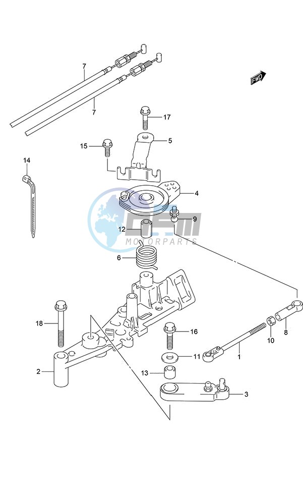 Throttle Rod