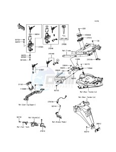 ZZR1400 ABS ZX1400JHF GB XX (EU ME A(FRICA) drawing Ignition Switch