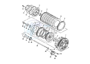 FJR A 1300 drawing CLUTCH