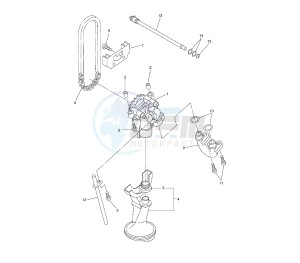 XJ6-FA DIVERSION ABS 600 drawing OIL PUMP