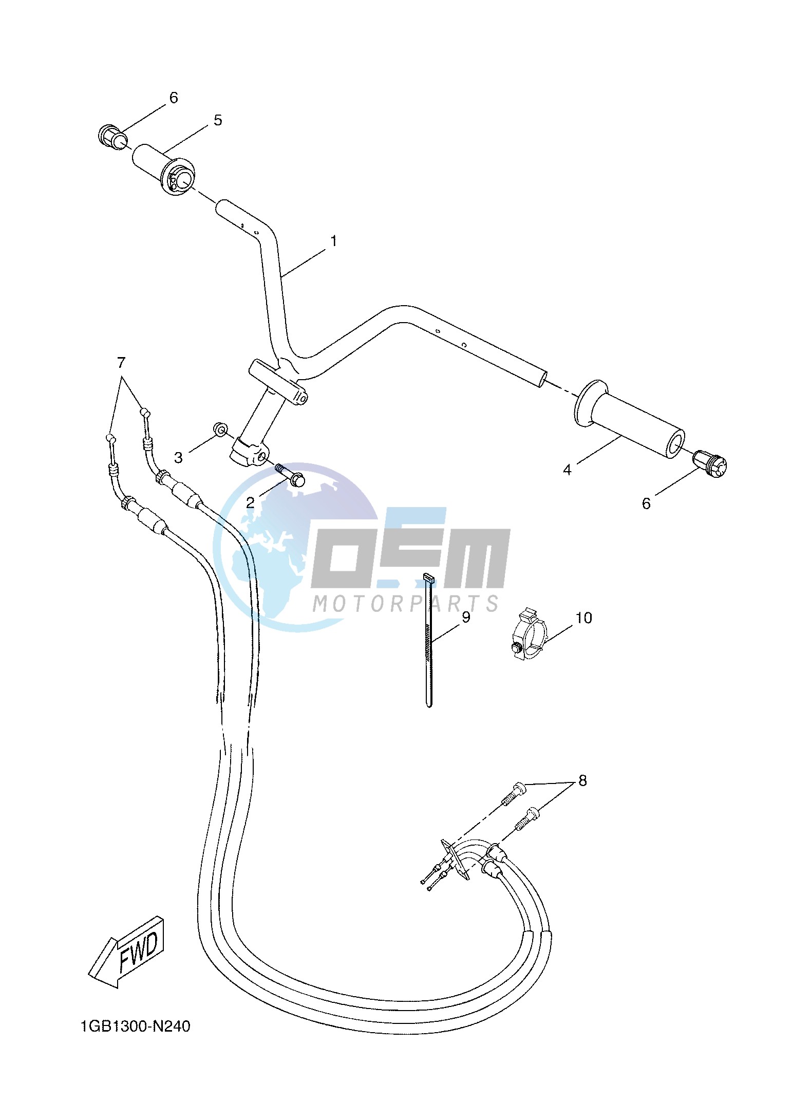 STEERING HANDLE & CABLE