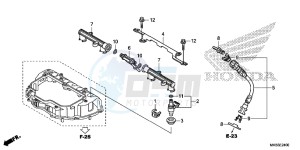 CBR1000SG CBR1000 - Fireblade SP Europe Direct - (ED) drawing INJECTOR