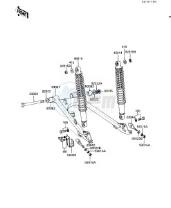 KD 80 M [KD80] (M8) [KD80] drawing SWING ARM_SHOCK ABSORBERS