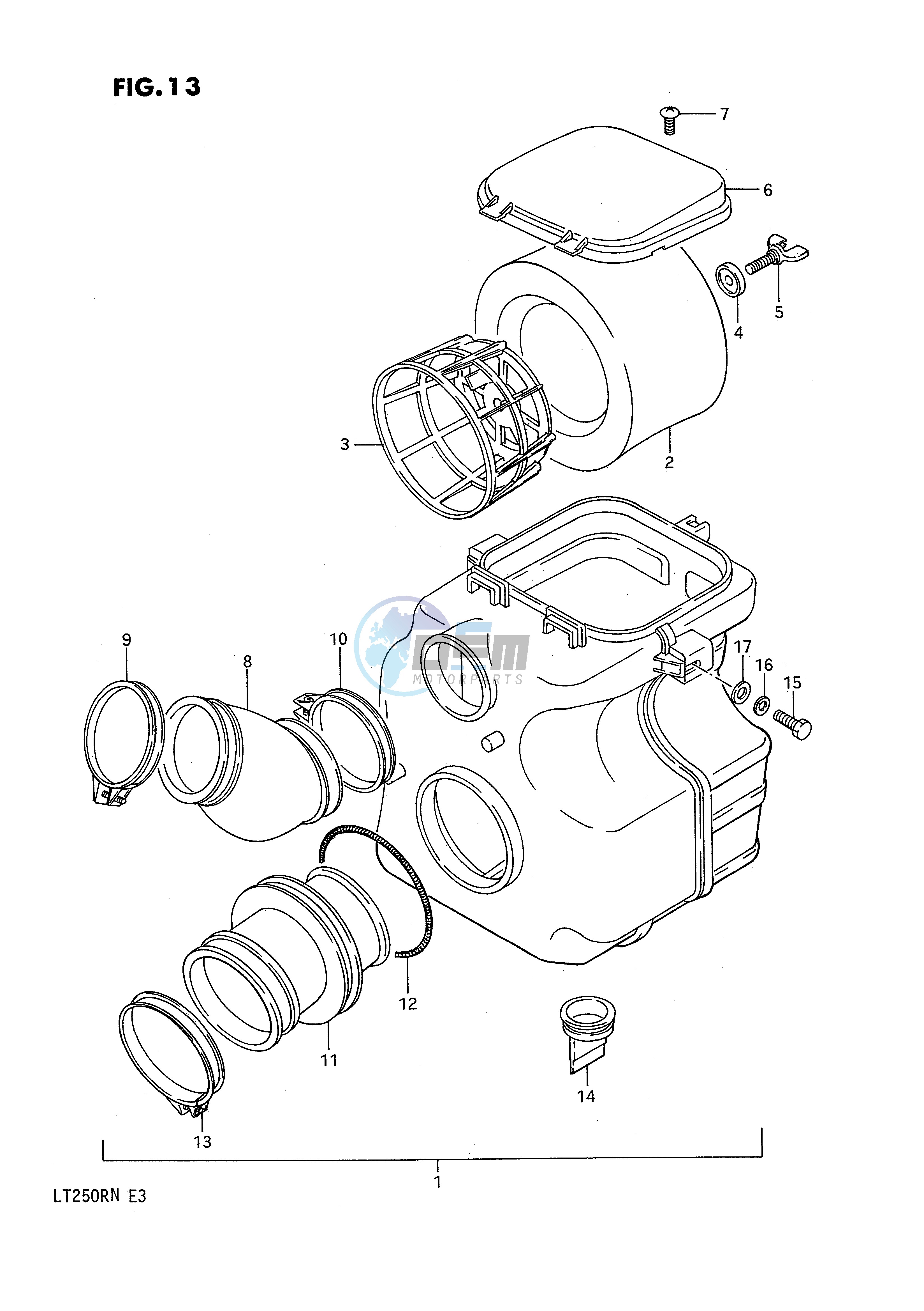 AIR CLEANER (MODEL F G H J K L)