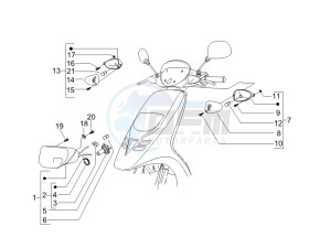 Typhoon 50 drawing Head lamp - Turn signal lamps