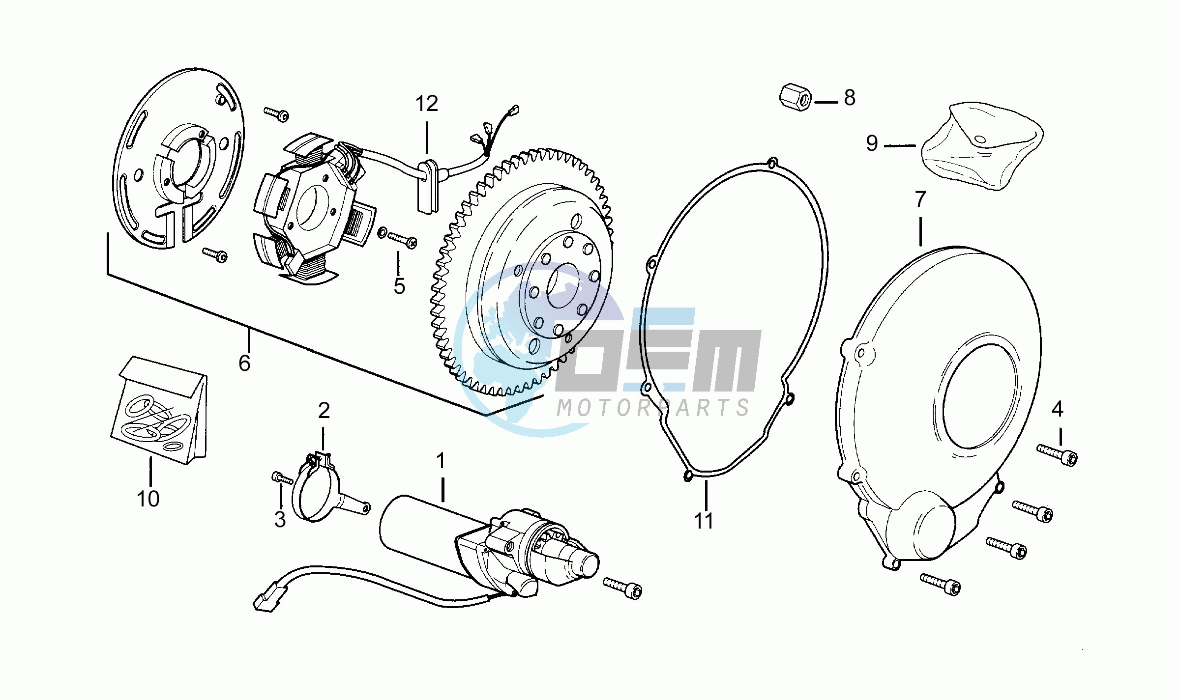 Cdi magneto assy