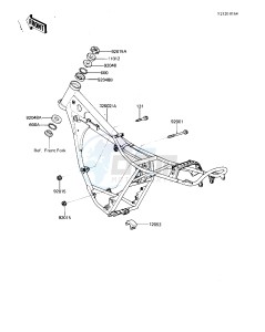 KDX 80 B [KDX80] (B2-B3) [KDX80] drawing FRAME_FRAME FITTINGS