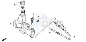 SFX50MM drawing OIL TANK