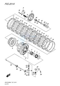 GSX-R1000 EU drawing CLUTCH