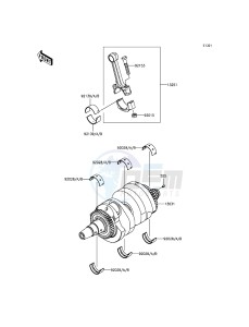 ER-6F EX650EEF XX (EU ME A(FRICA) drawing Crankshaft