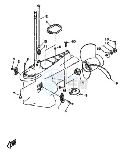 L250AET drawing LOWER-CASING-x-DRIVE