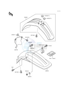 KX 500 E [KX500] (E1-E3) [KX500] drawing FENDER