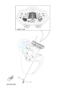 MT125A MT-125 ABS (BR36 BR36 BR36 BR36) drawing METER