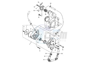 YP E MAJESTY 125 drawing WATER PUMP