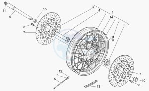 California 1100 EV PI Cat. EV PI Cat. drawing Front wheel