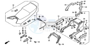 ST1100A drawing SEAT