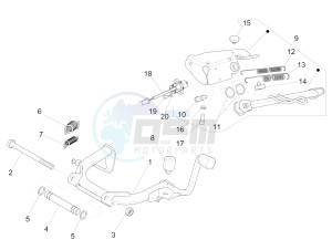 150 Sprint 4T 3V ie (APAC) (AU, CD, EX, JP, RI, TH, TN) drawing Stand/s