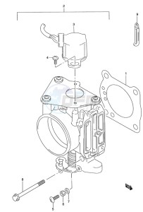 DT 140 drawing Throttle Body (DT140EFI