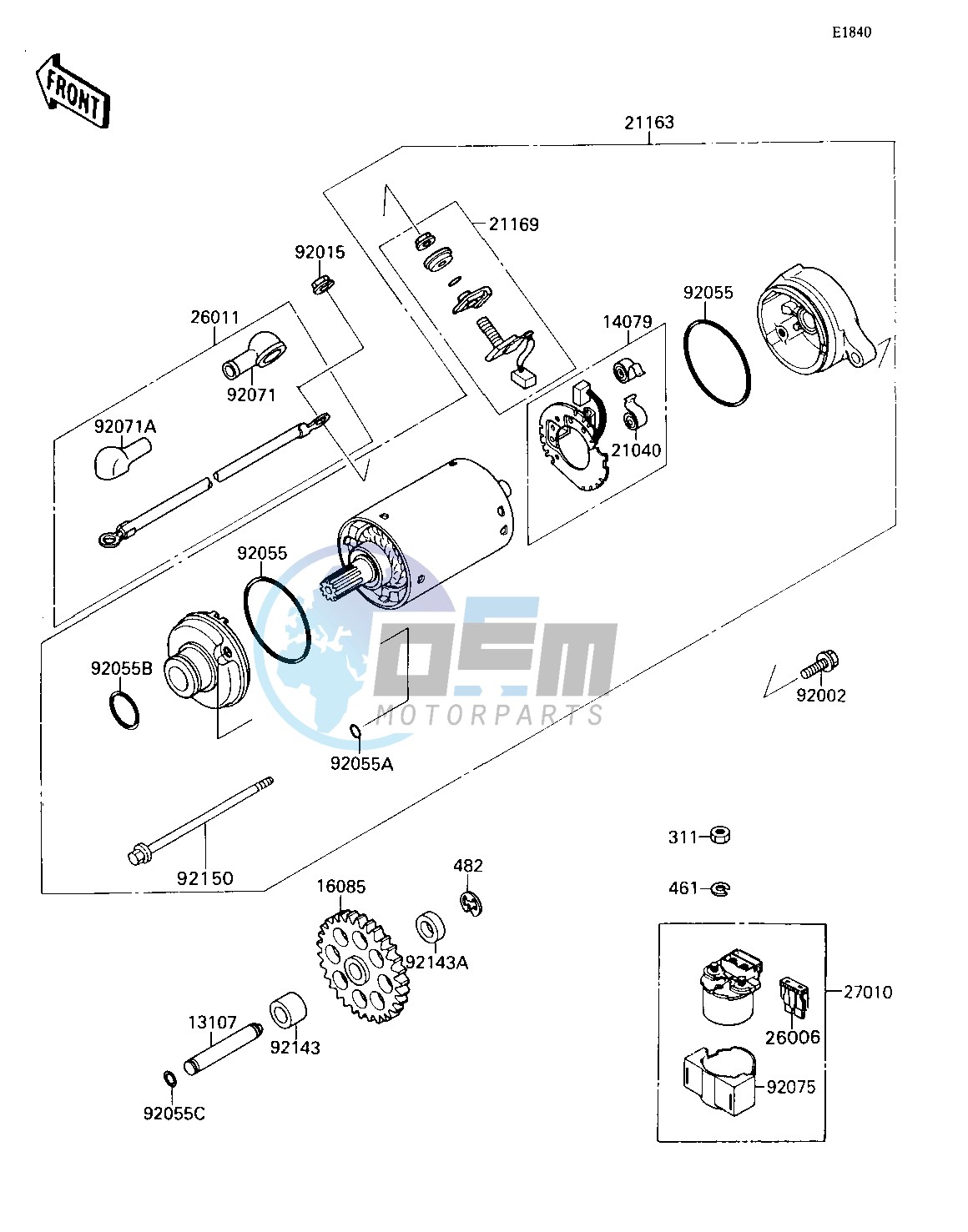 STARTER MOTOR