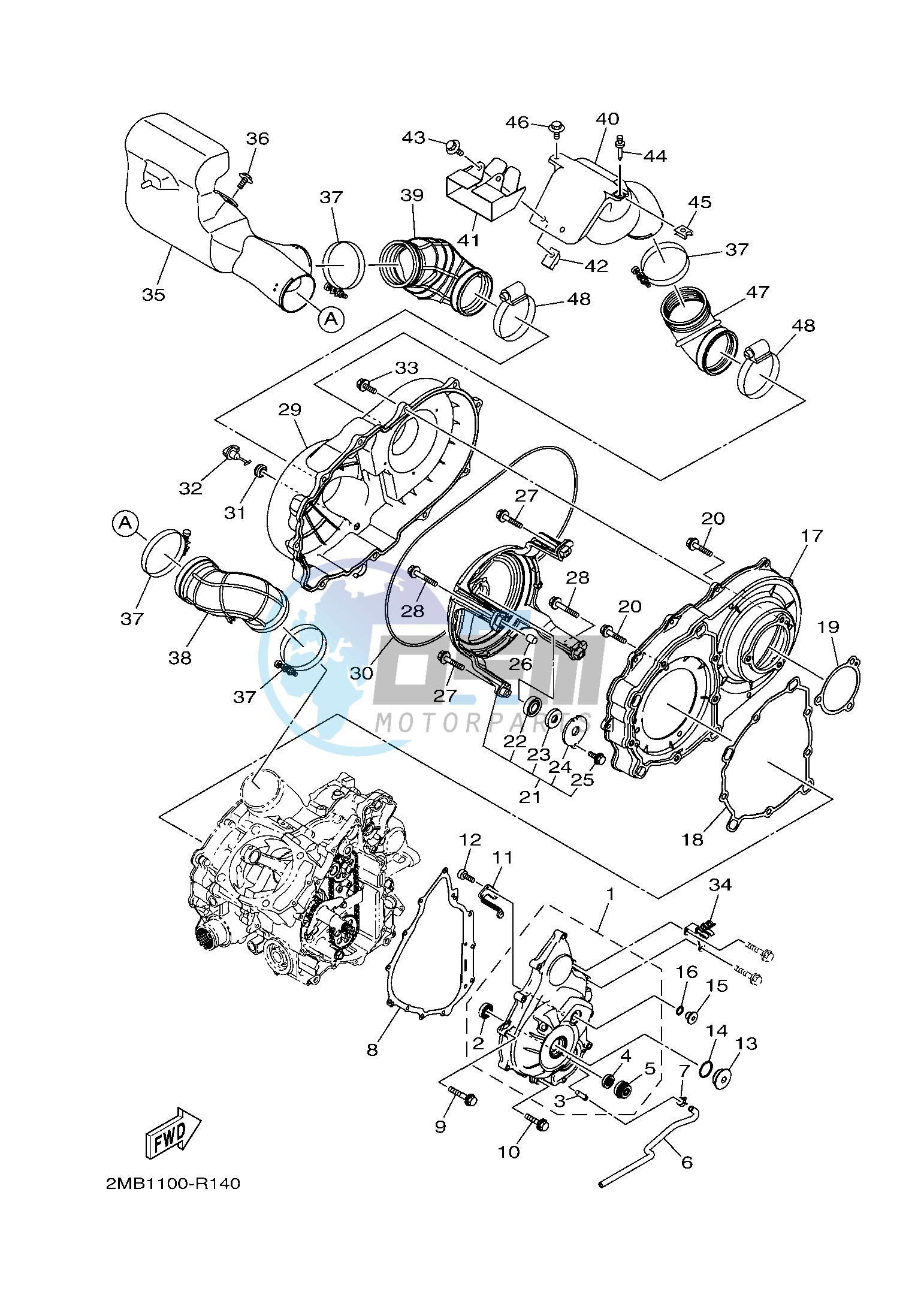 CRANKCASE COVER 1