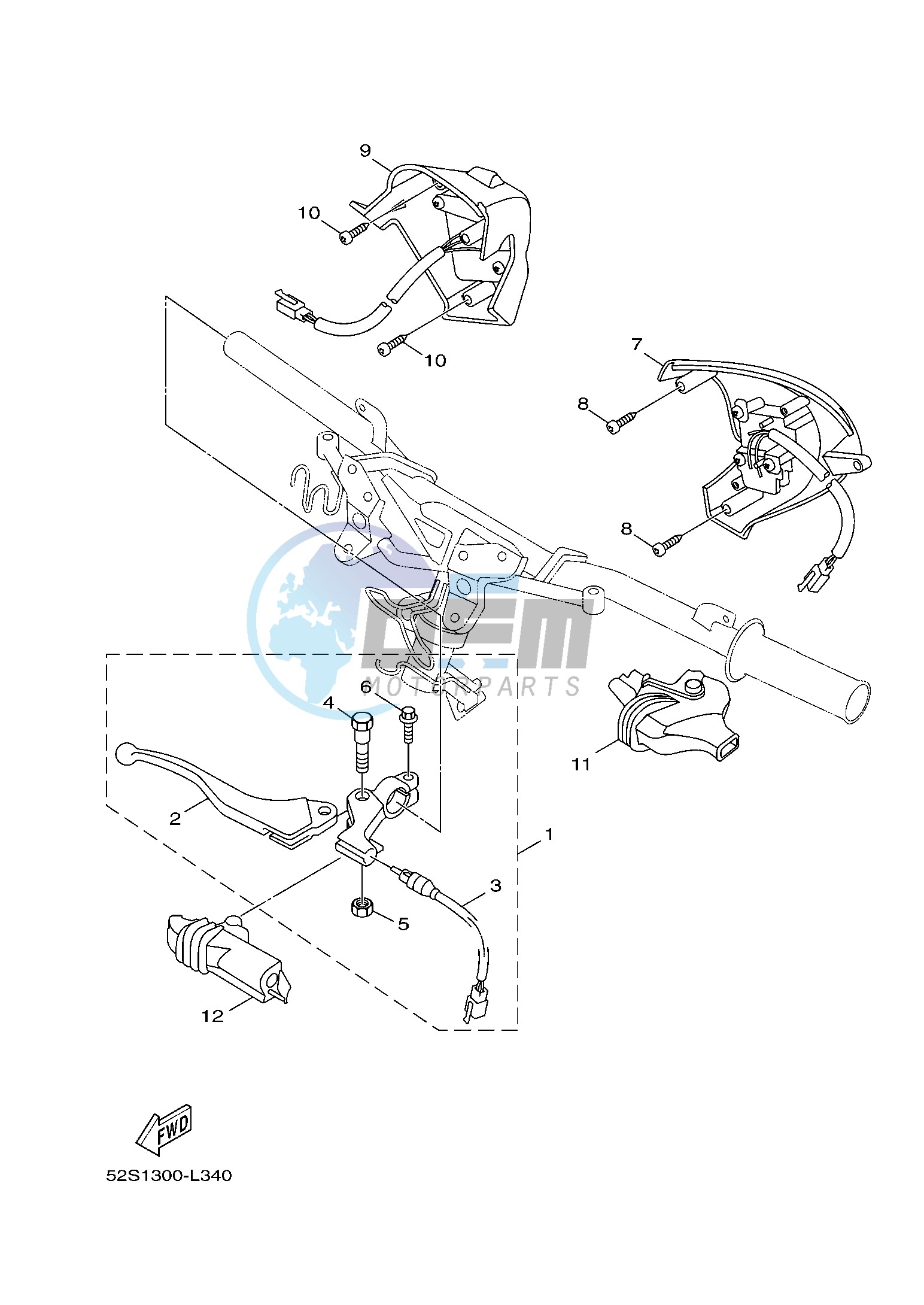 HANDLE SWITCH & LEVER